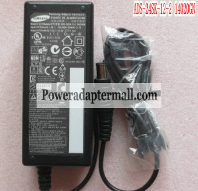 20W 14V 1.43A Samsung S22A330BW S24A350H AC adapter Charger